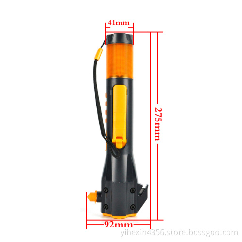 Outdoor Emergency Tool Magnet Flashlight